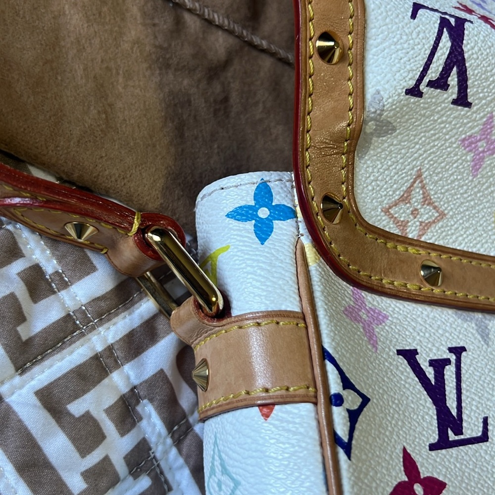 Murakami Louis Vuitton Multicolor Monogram Bag solonge - Picture 10 of 14